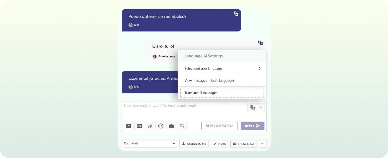 Enhanced Translation Controls in Language AI